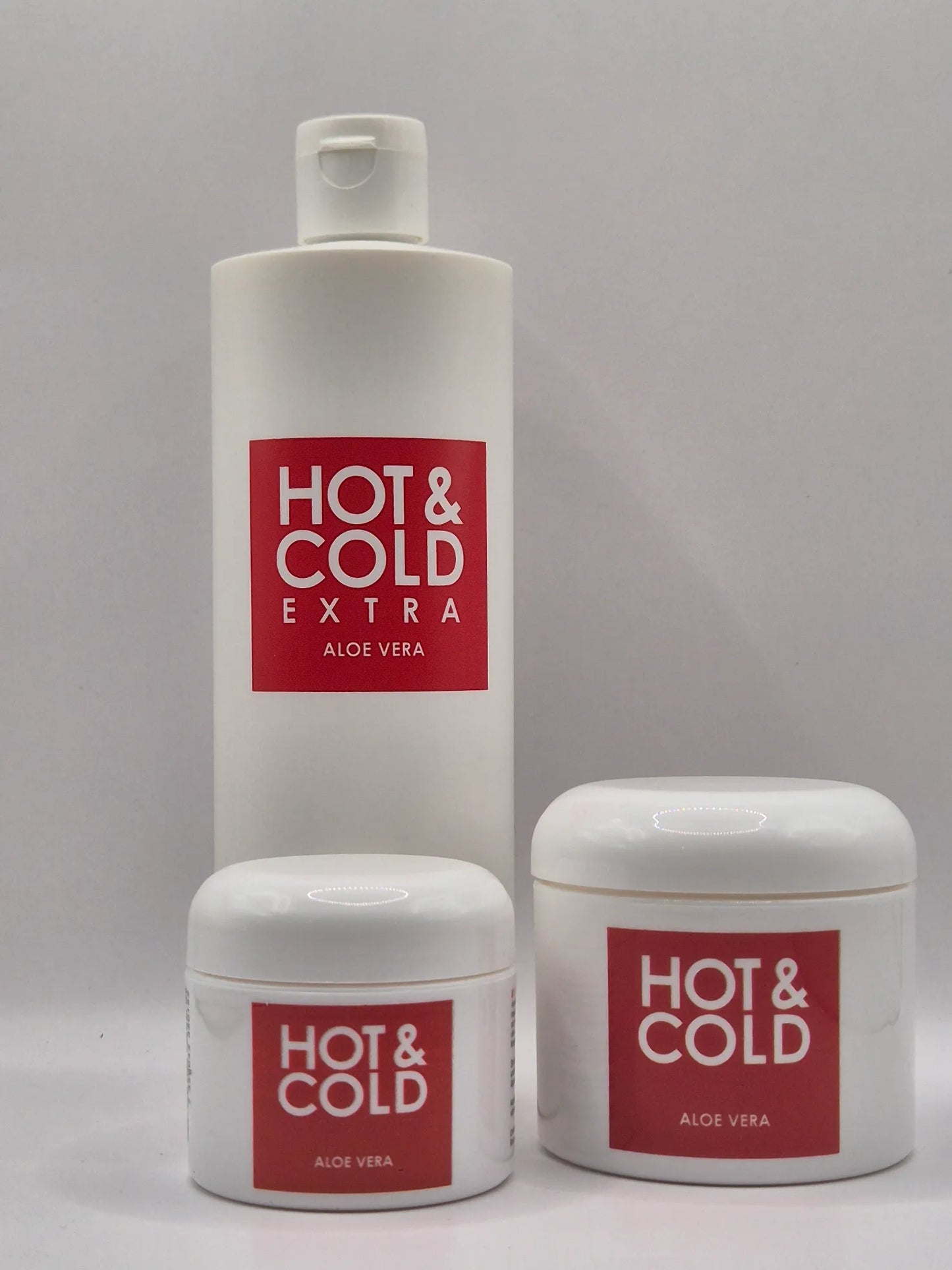 Hot & Cold - ekologiskt, helt naturligt Aloe Vera liniment